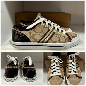 Like New! Signature Coach Sneakers.